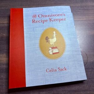 The Omnivore's Recipe Keeper Celia Sack Ten Speed Press Spiral Recipe Journal